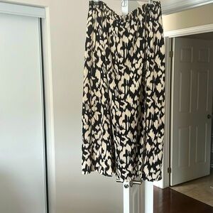 SHEIN - Plus Size Print Skirt with Split